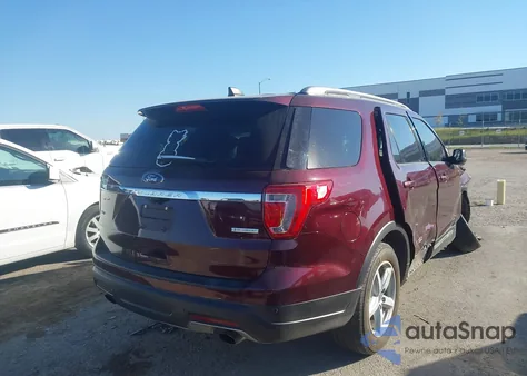 2018 Ford Explorer Xlt из США, поврежденный, VIN 1FM5K7DH8JGB99148